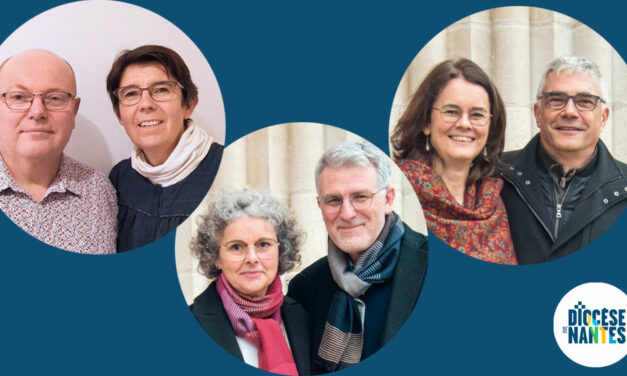 Les trois nouveaux diacres permanents