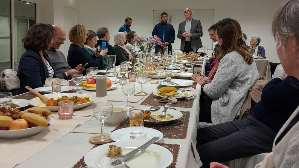 Soirée de l’iftar (rupture du jeûne) à la mosquée An Nour