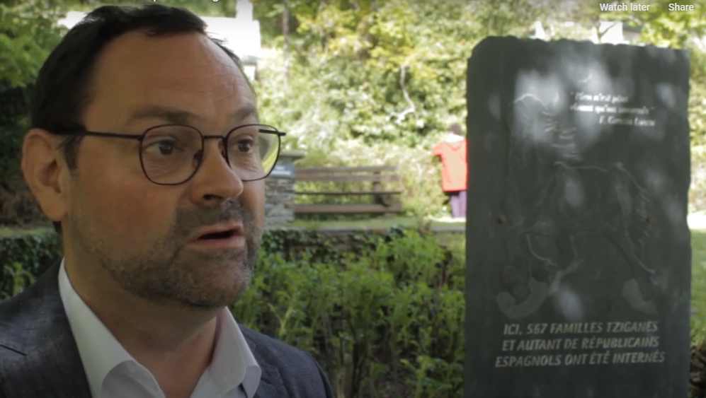 Commémoration au camp de la Forge