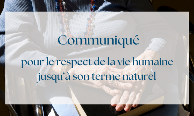 Célébration pour le respect de la vie humaine