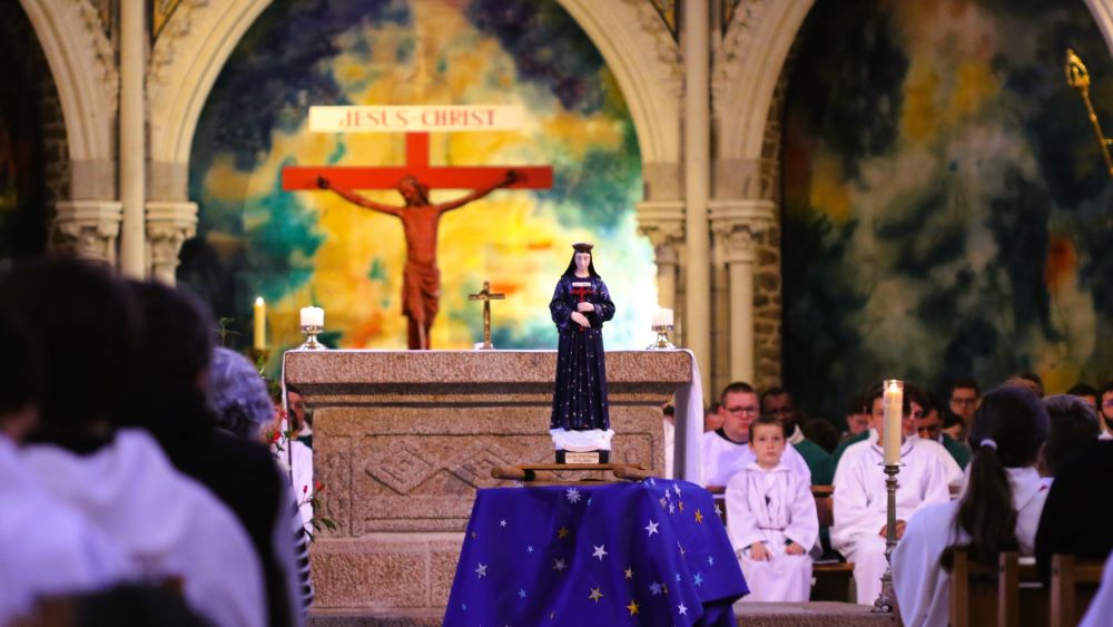 Les servants d&rsquo;autel à Pontmain