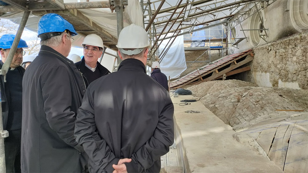 Entretien diocésain avec Mgr Percerou