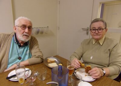 Voeux du CA - Soeur Lebret & Père Haudebourg