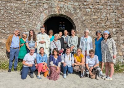 Marche spi : devant  ND de Bon Garant