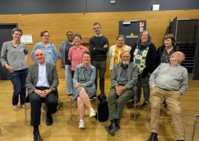 Maison des Confluents au Clos Torreau avec Madame Collineau, adjointe à la santé à la mairie de Nantes