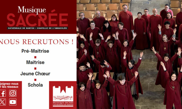 Recrutement des nouveaux chanteurs