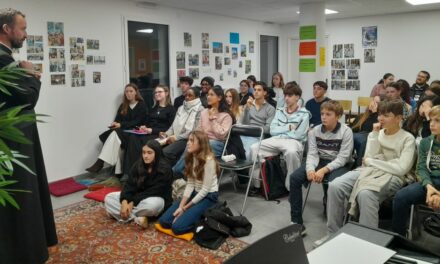Le recteur du Mont Saint Michel à l&rsquo;AEP