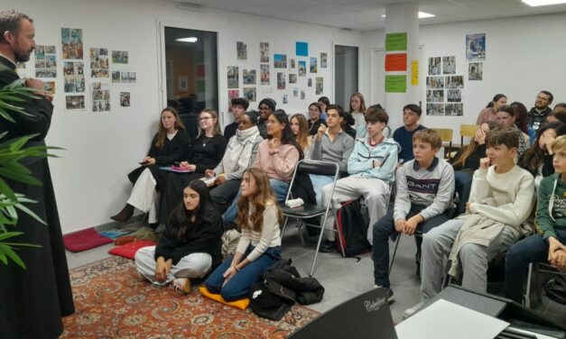 Le recteur du Mont Saint Michel à l&rsquo;AEP