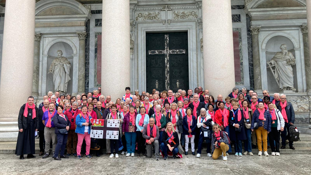 Pèlerinage du jubilé à Rome