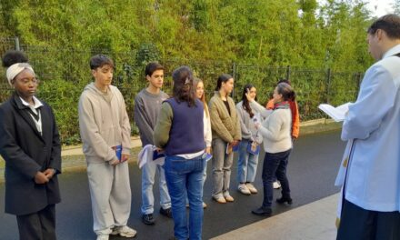 Entrée en catéchuménat à l&rsquo;AEP