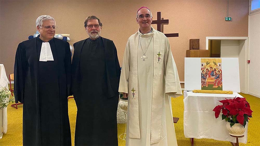 Entretien diocésain avec Mgr Percerou